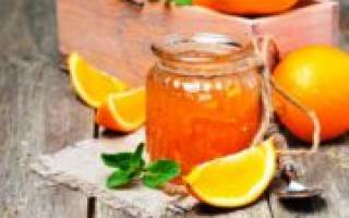 Рецепт апельсинового джема в домашних условиях