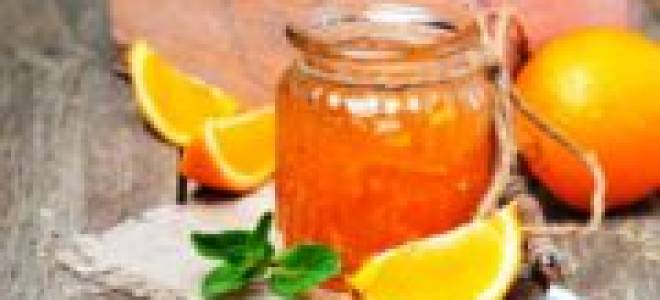 Рецепт апельсинового джема в домашних условиях