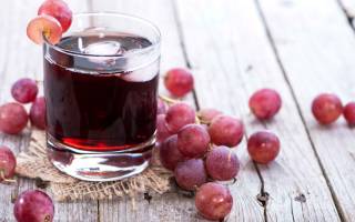 Как приготовить виноградный сок без соковарки