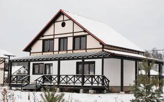 Фасад дома в немецком стиле своими руками