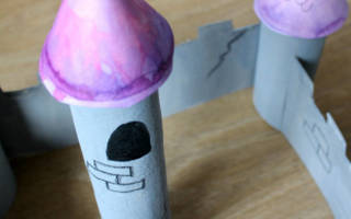 Макет крепости из картона своими руками