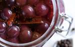 Рецепт моченого винограда в банках